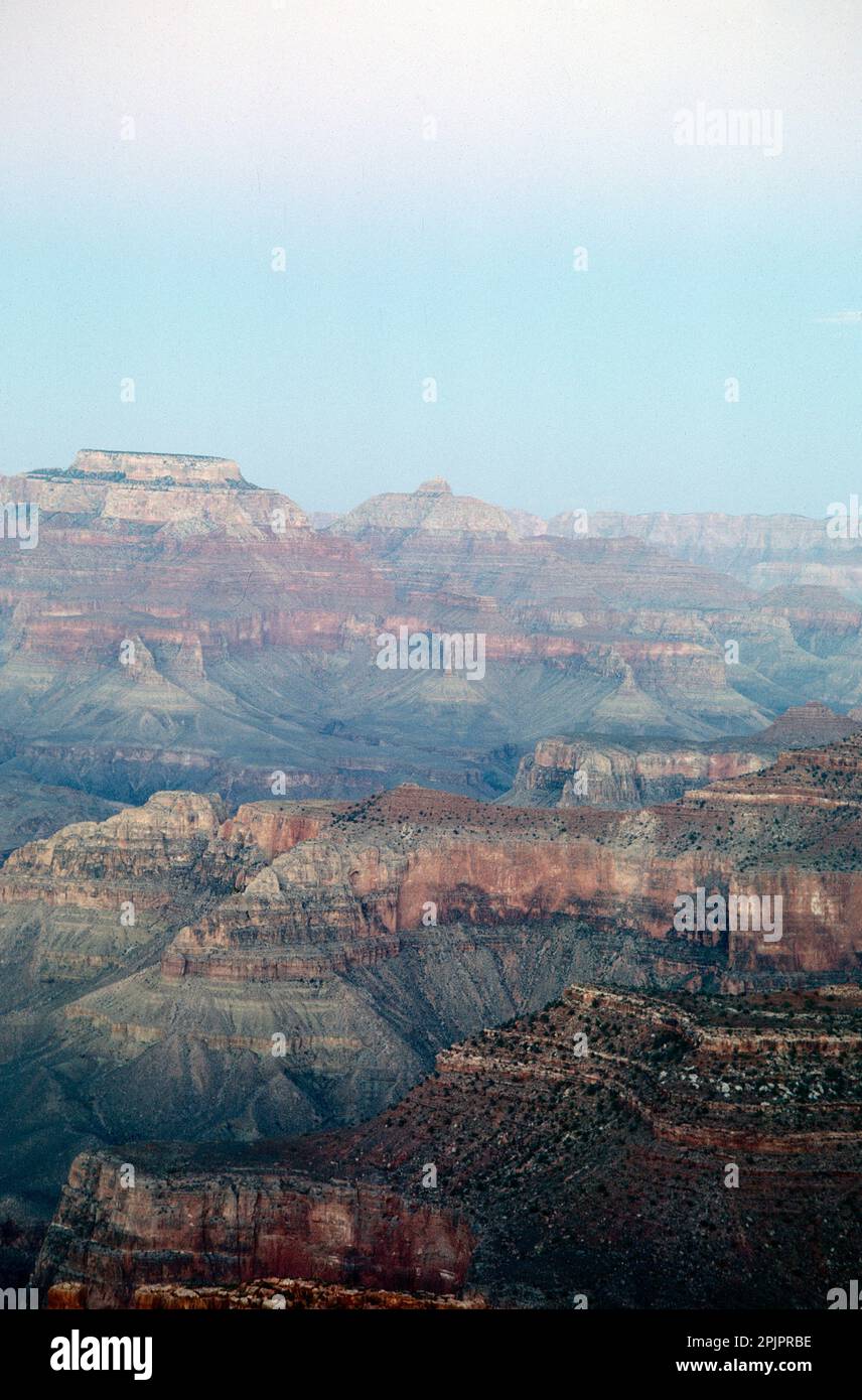 Grand Canyon of the Colorado, Arizona, USA. View from Hopi Point. Stock Photo