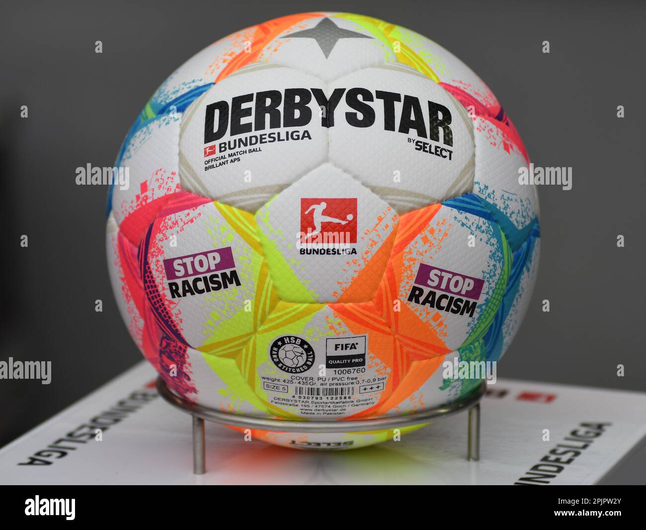 Derbystar Brillant APS 2022 is official match ball of Bundesliga 2022