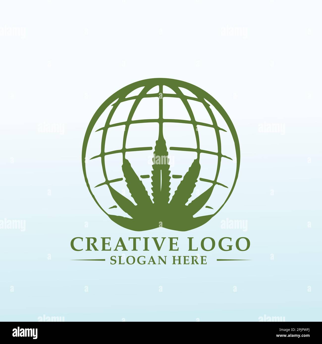 Cannabis Producer needs an inspiring new logo Stock Vector Image & Art