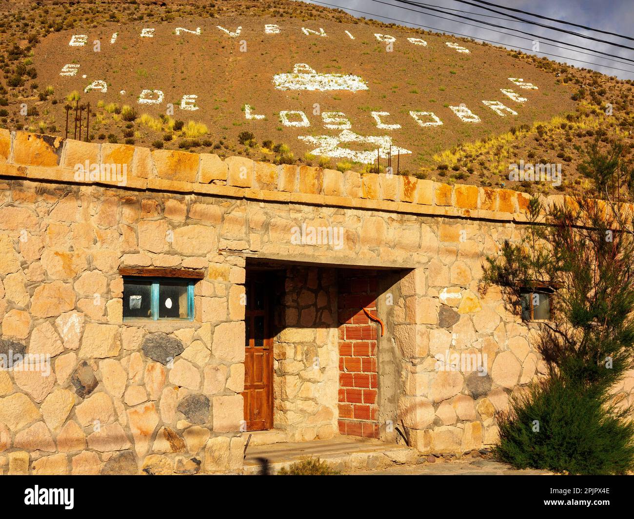 Tipycal architeture at San Antonio de Los Cobres town at 3800 meters