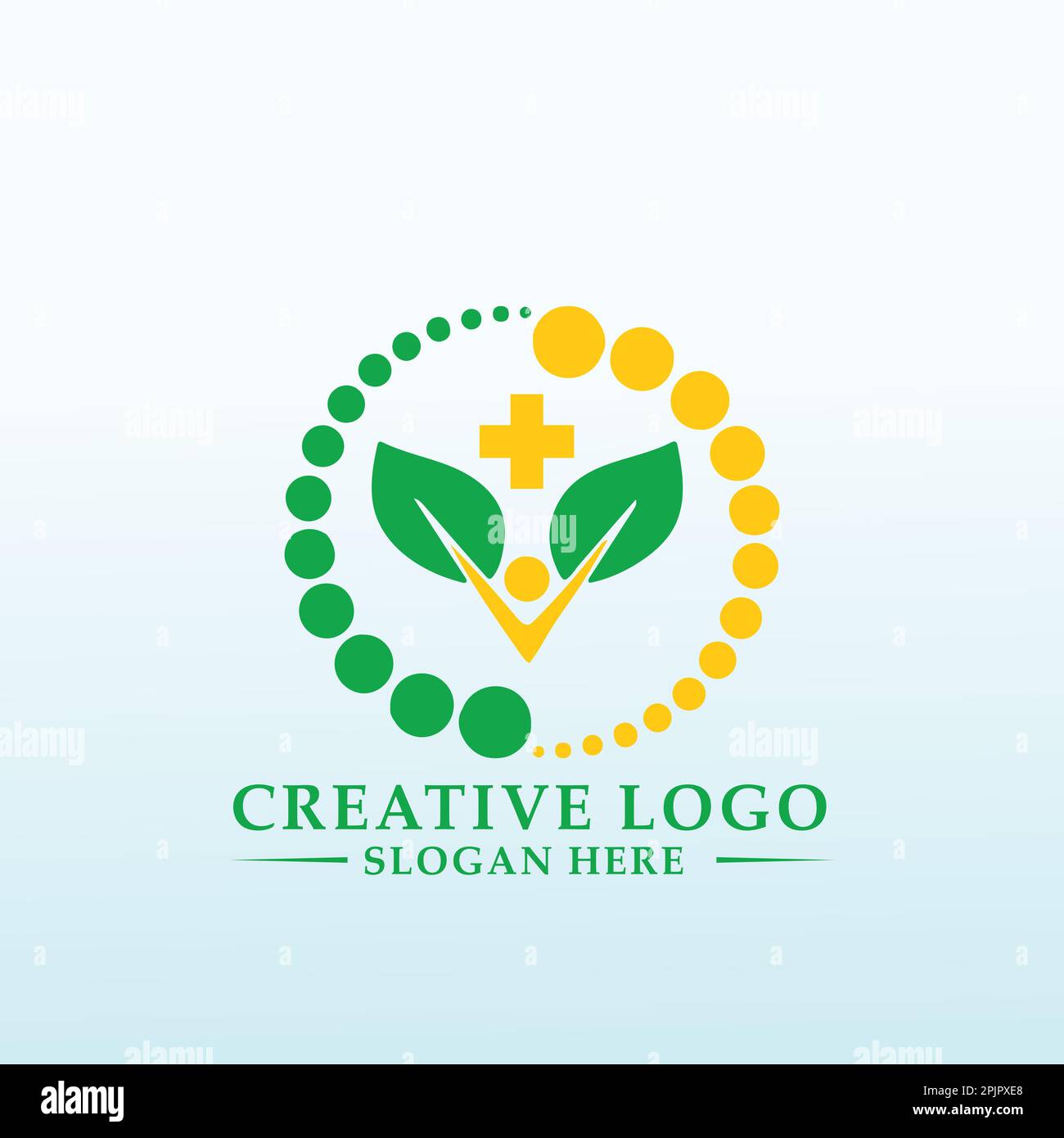 Create a logo for an environmentally friendly supply company Stock Vector