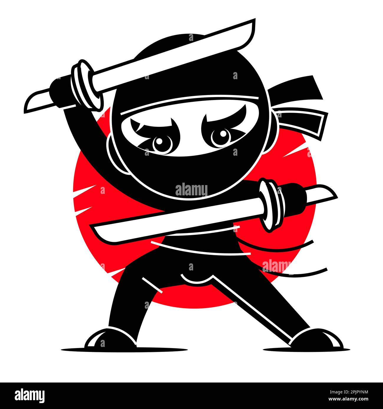 Ninja management logo design, Trade Bull Chart, financial logos. modern