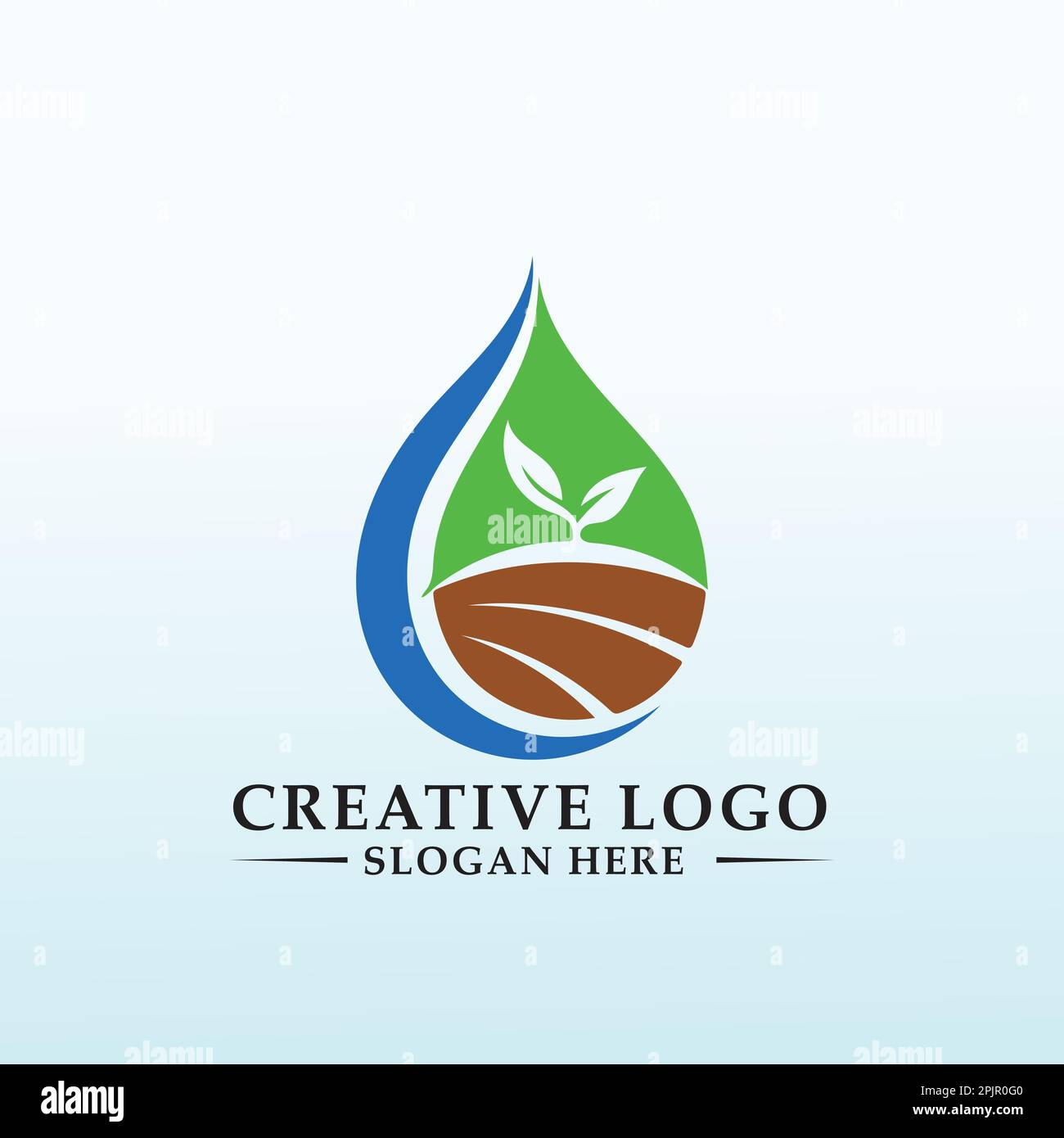 Agriculture Water Logo