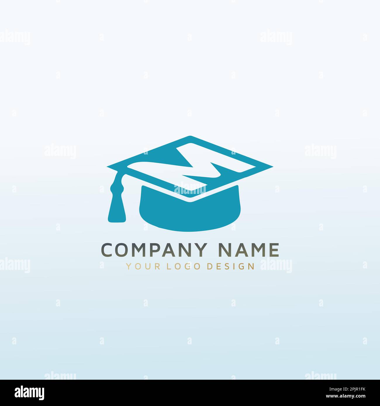 a logo that embodies the letter M Stock Vector