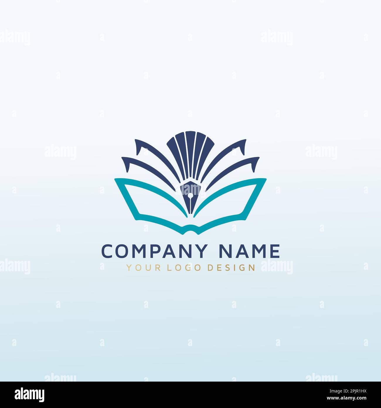 a logo that embodies the letter M Stock Vector