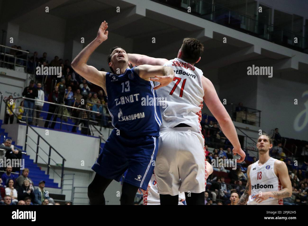 Saint Petersburg, Russia, 3 April 2023 Basketball, VTB United League