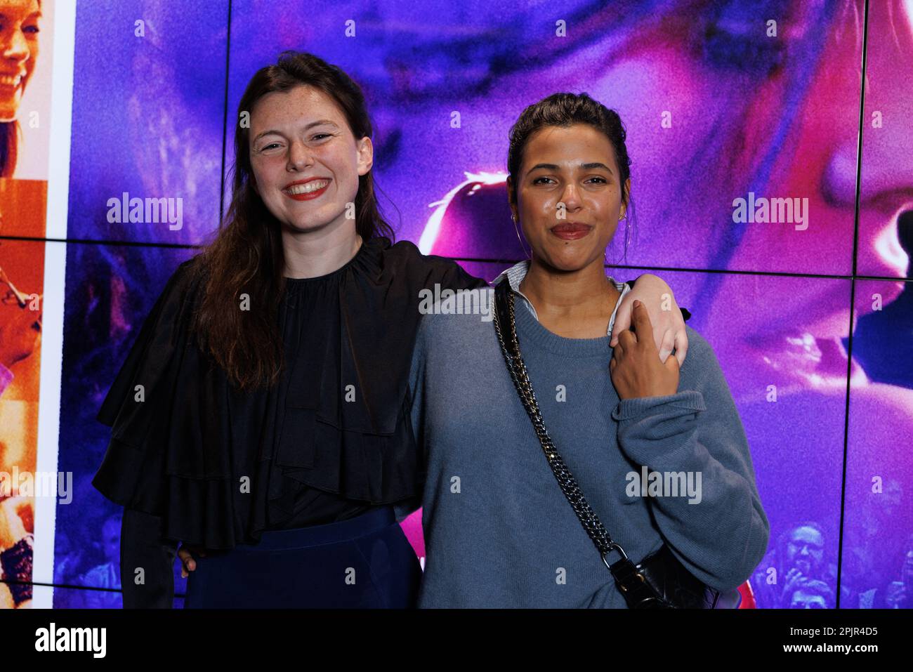 Paris, France. 03rd Apr, 2023. Louise Chevillotte, Zita Hanrot attending the premiere of the film A Mon Seul Desir held at UGC Les Halls, Paris, France on April 3, 2023. Photo by David Boyer/ABACAPRESS.COM Credit: Abaca Press/Alamy Live News Stock Photo