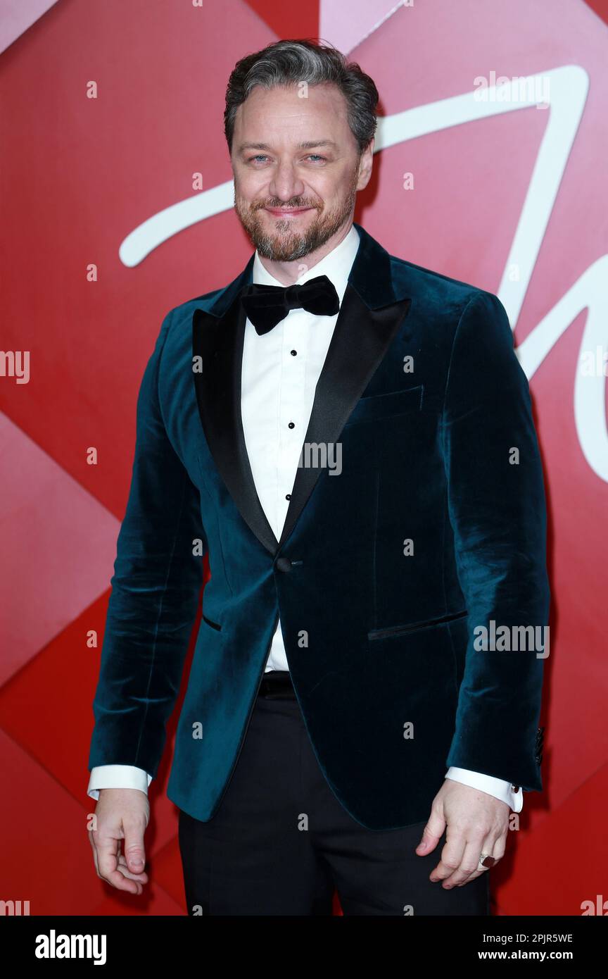 James McAvoy attends The Fashion Awards 2022 at the Royal Albert Hall
