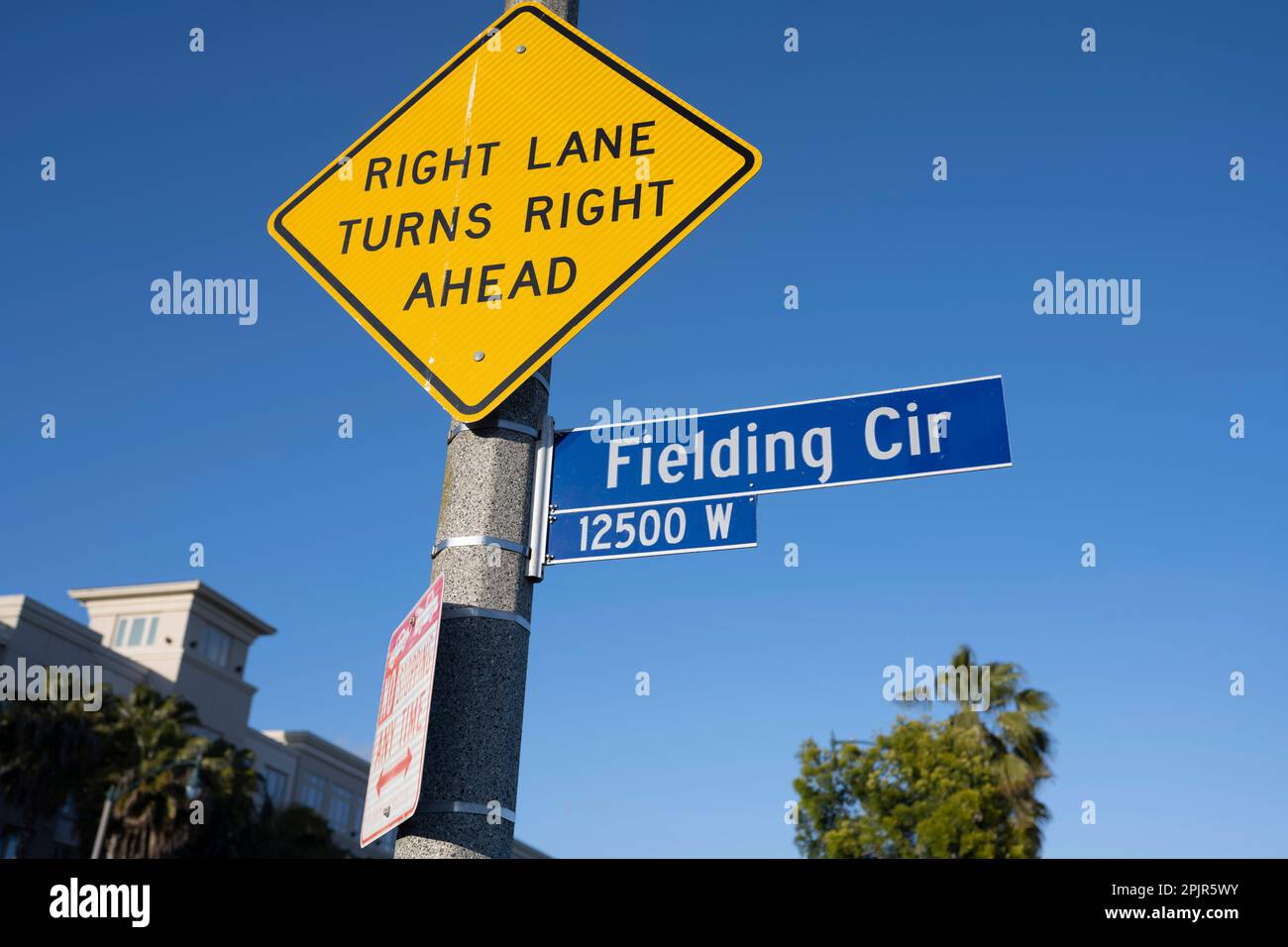 Los Angeles, California, USA. 2nd Apr, 2023. Fielding Circle street ...