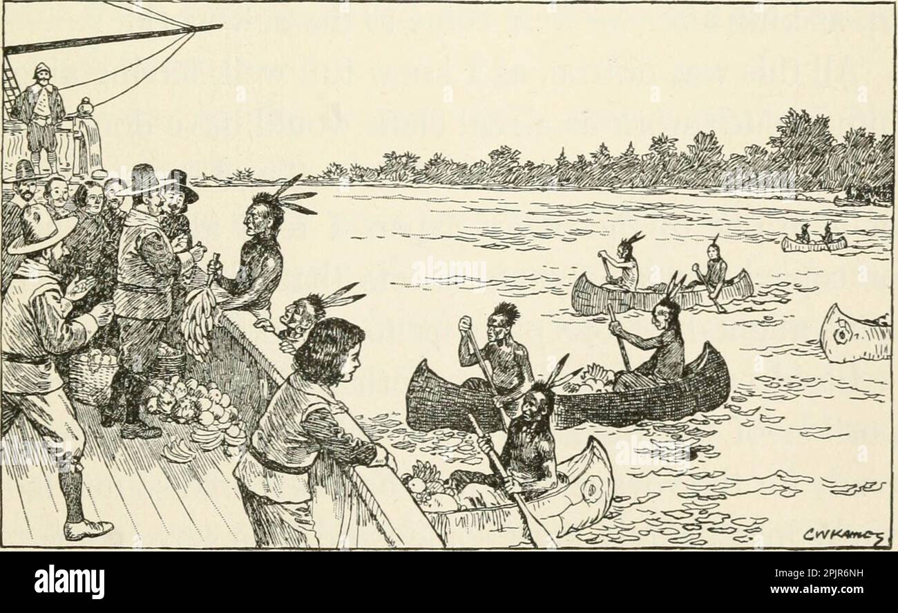 30 RICHARD OF JAMESTOWN our ships in frail boats called canoes