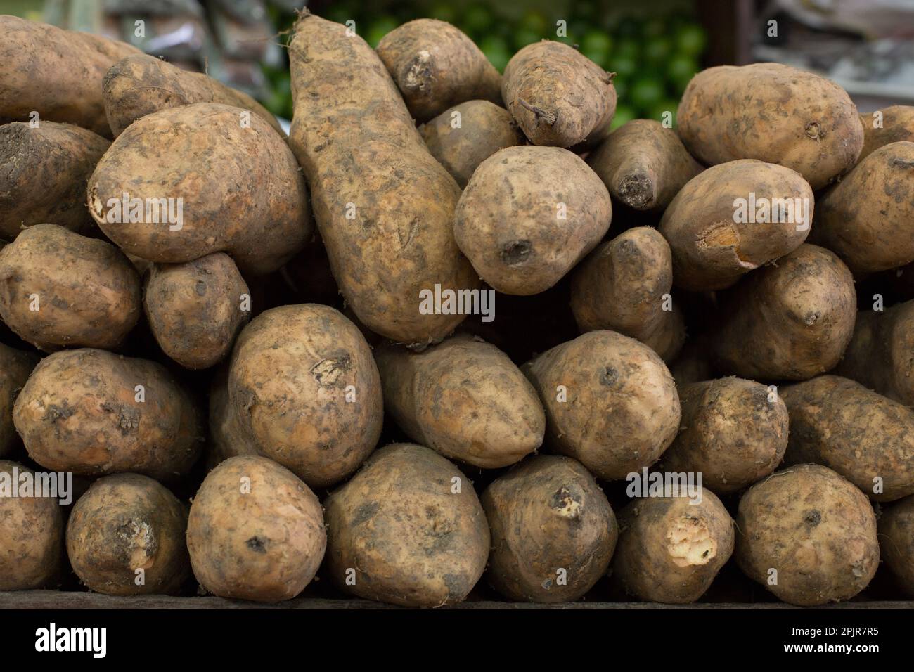 Sweet potatoes tuber Fruits and vegetables from Peru Stock Photo Alamy