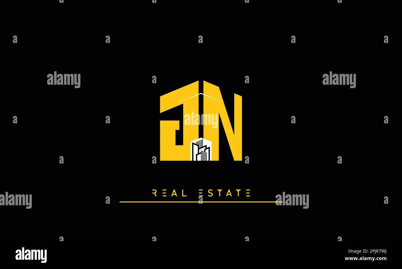 Jn real estate logo hires stock photography and images Alamy