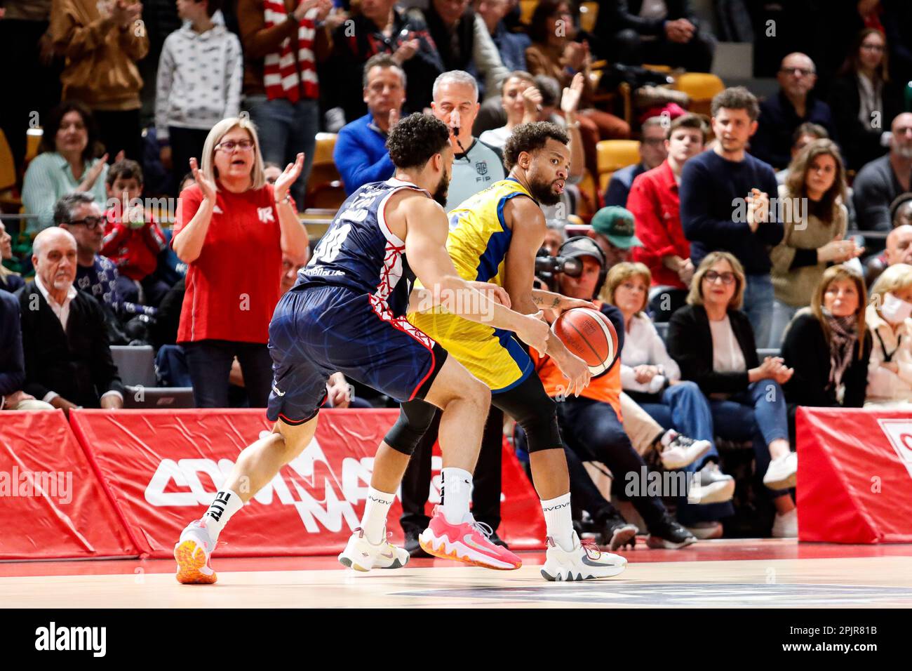 PalaBigi, Reggio Emilia, Italy, April 02, 2023, Clevin Hannah ...