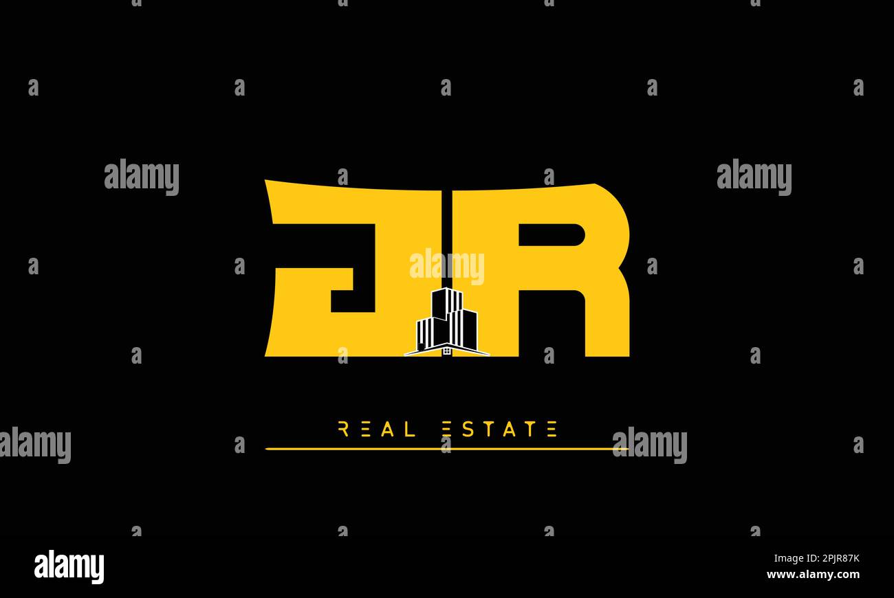 Jr real estate logo hires stock photography and images Alamy