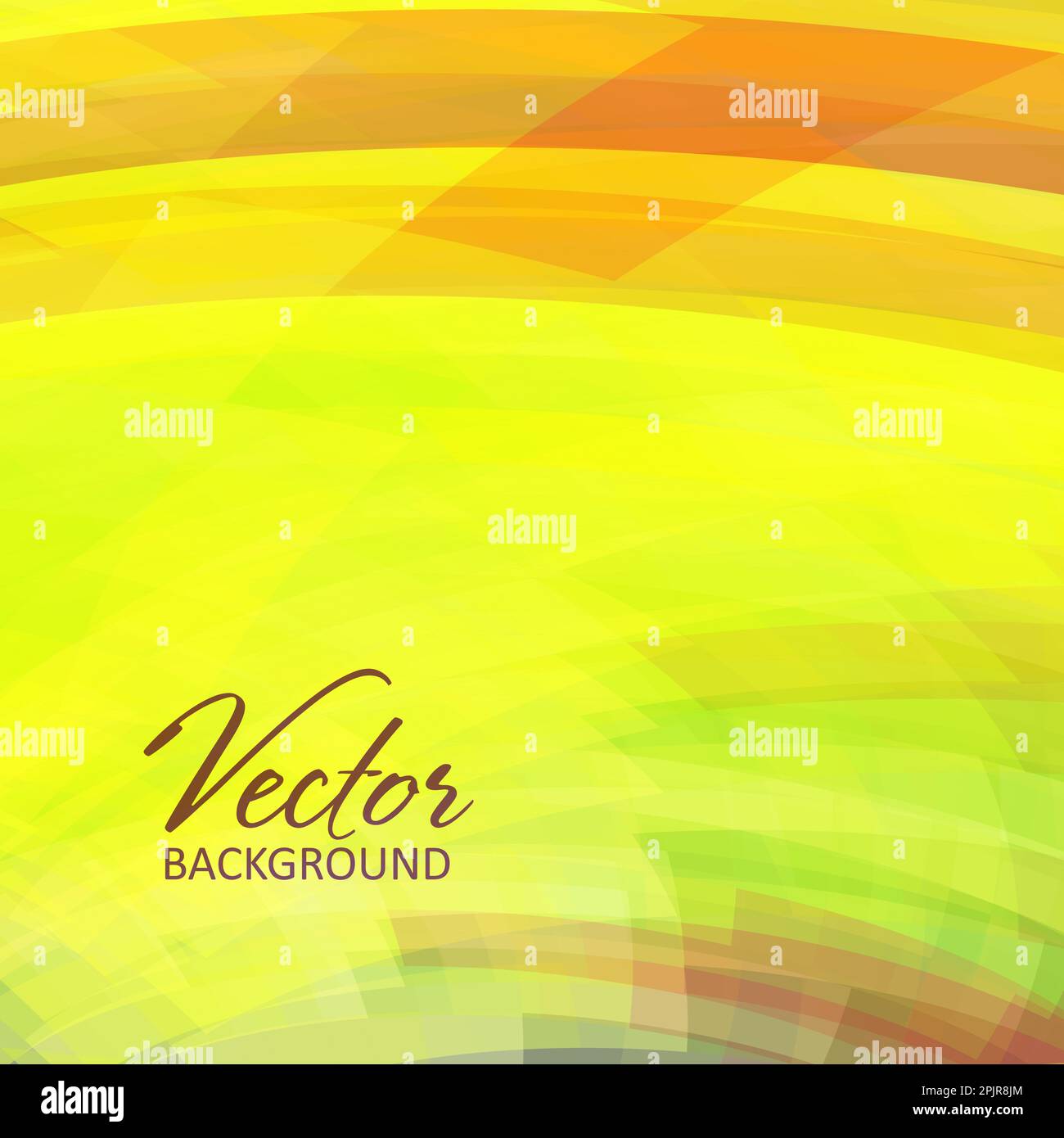 Abstract lemon yellow color and orange background. Artistic vector