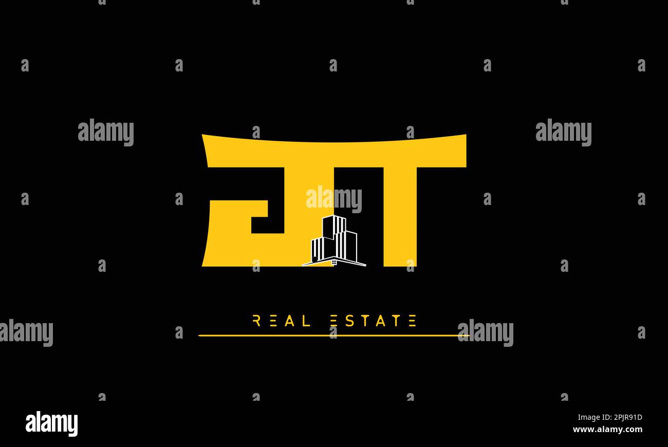 Jt real estate logo hires stock photography and images Alamy
