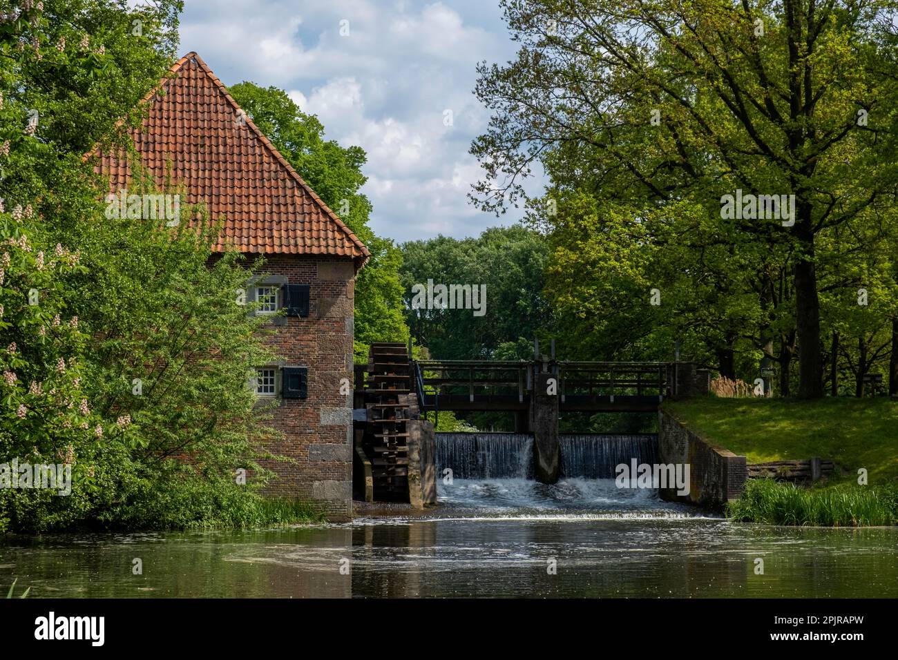 Mallumsche Watermole, Eibergen, Achterhoek, municipality of Gelderland, Netherlands Stock Photo