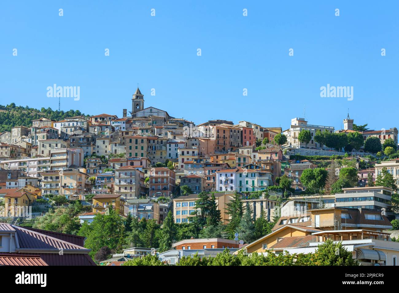 The Italian spa town of Fiuggi Stock Photo - Alamy