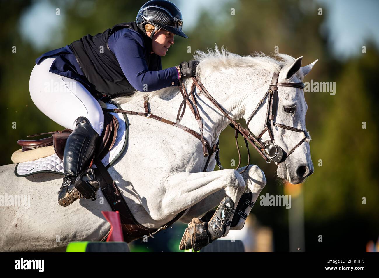 Cara Raether Carey from the United States competes during a Major
