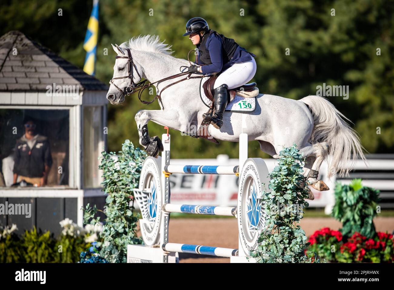 Cara Raether Carey from the United States competes during a Major
