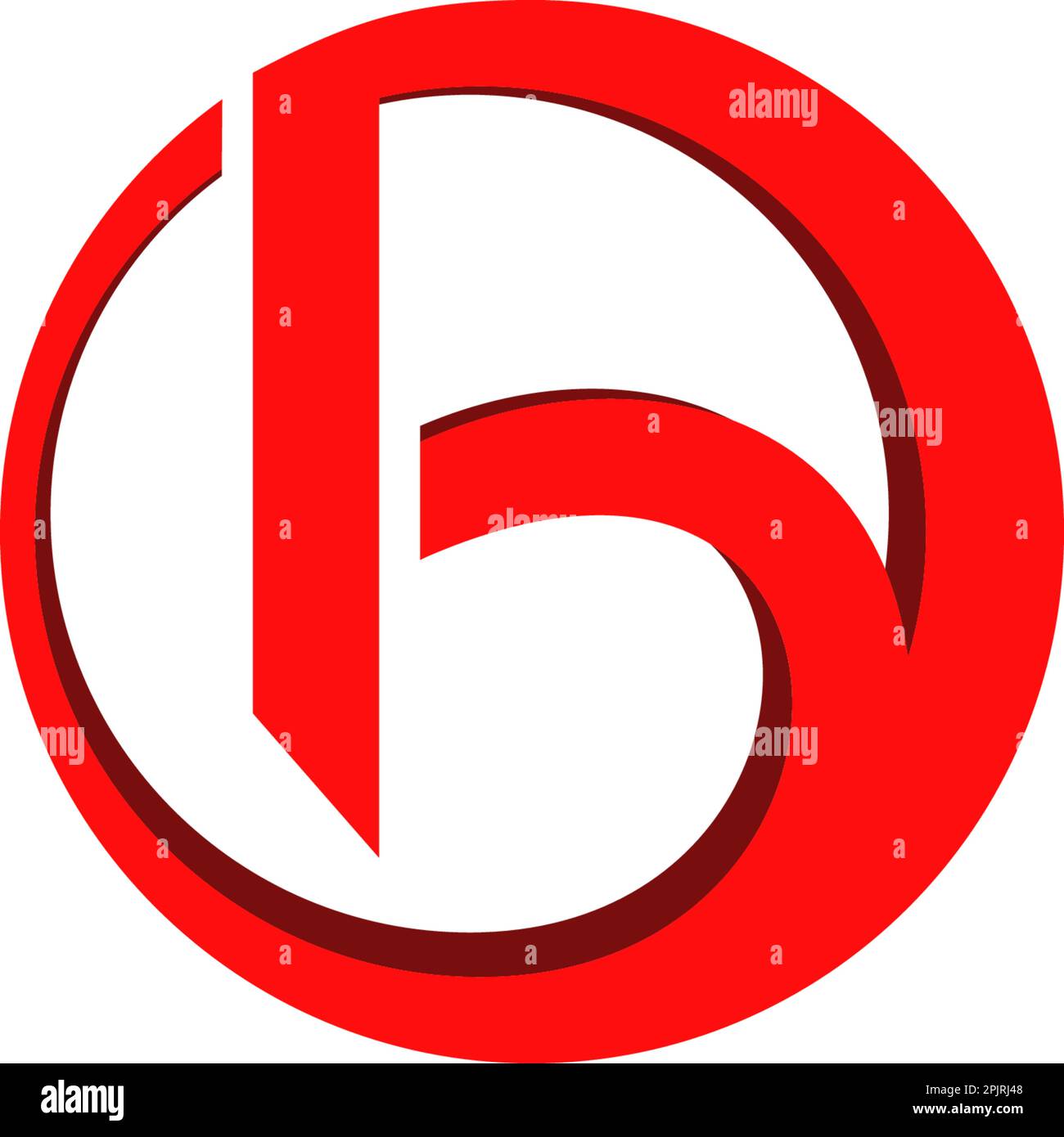 Initial letter B logo design template element Stock Vector Image & Art ...