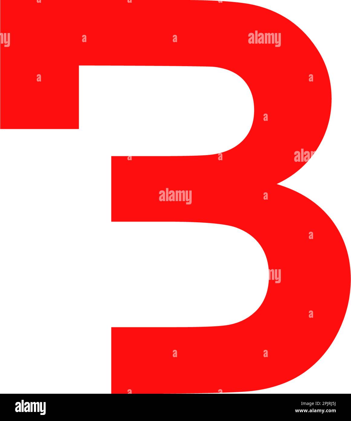 Initial letter B logo design template element Stock Vector Image & Art ...