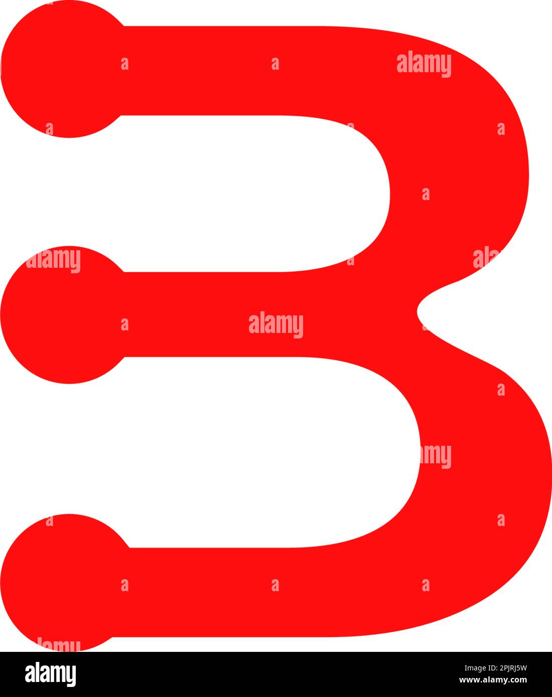 Initial letter B logo design template element Stock Vector Image & Art ...