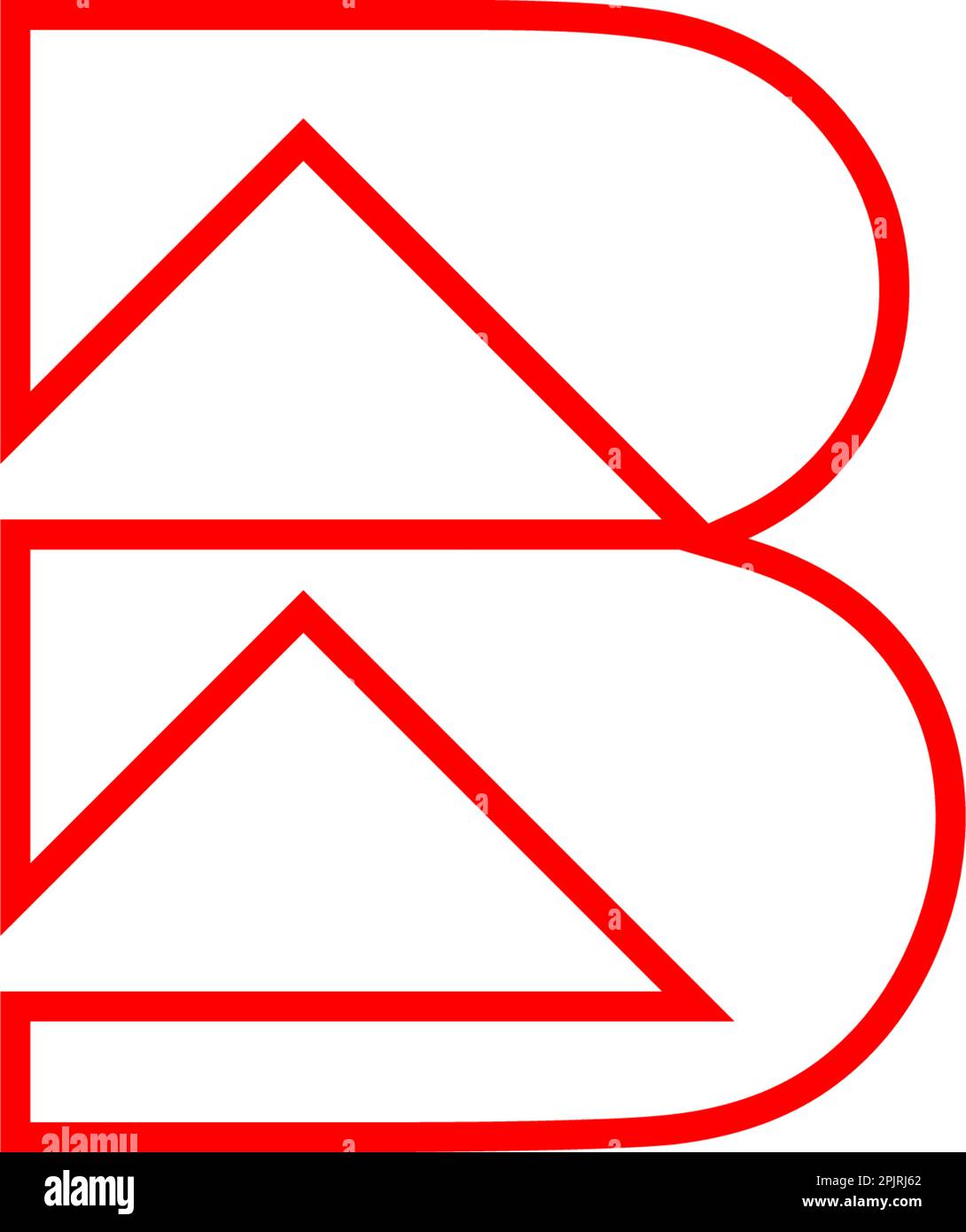 Initial letter B with arrow logo design Stock Vector Image & Art - Alamy