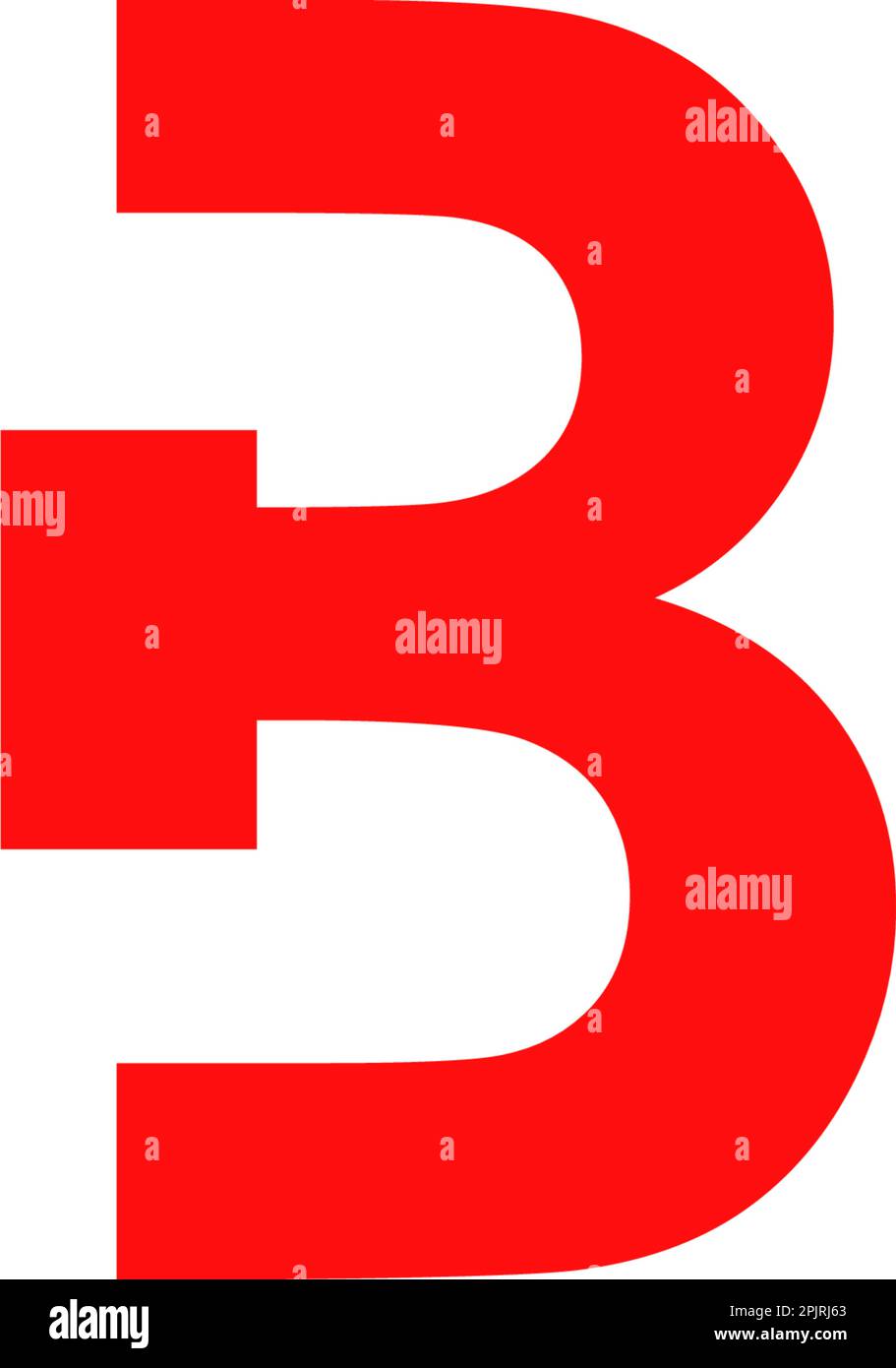 Initial letter B logo design template element Stock Vector Image & Art ...