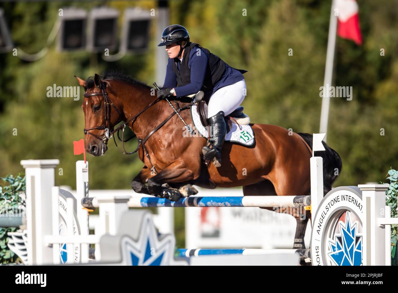 Cara Raether Carey from the United States competes during a Major