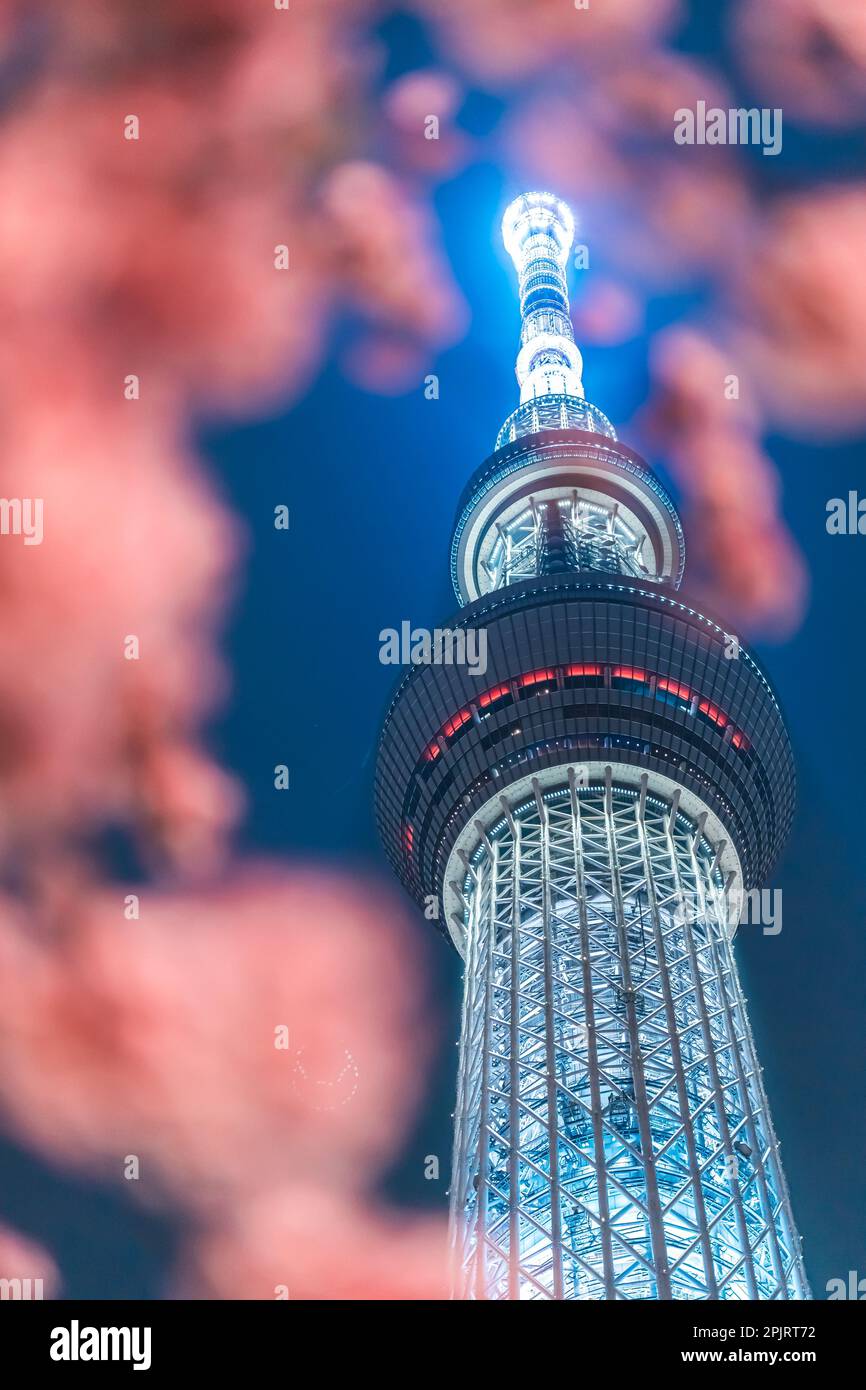 Tokyo tower lightning hi-res stock photography and images Tokyo tower lightning hi-res stock photography and images