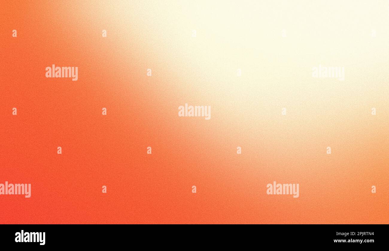 Orange white gradient background, grainy texture smooth color gradient