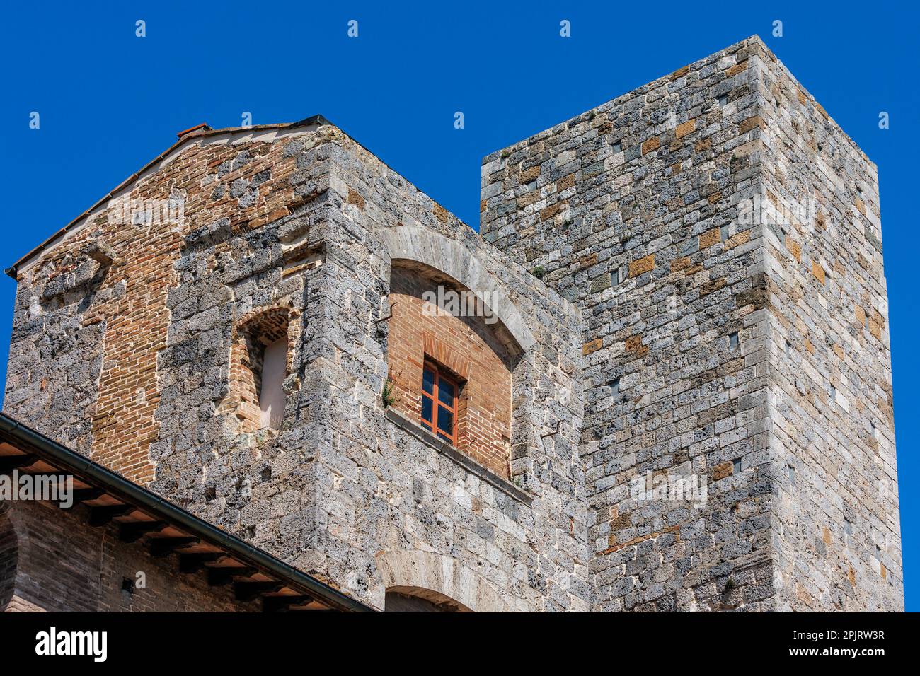San Gimignano details. Stock Photo
