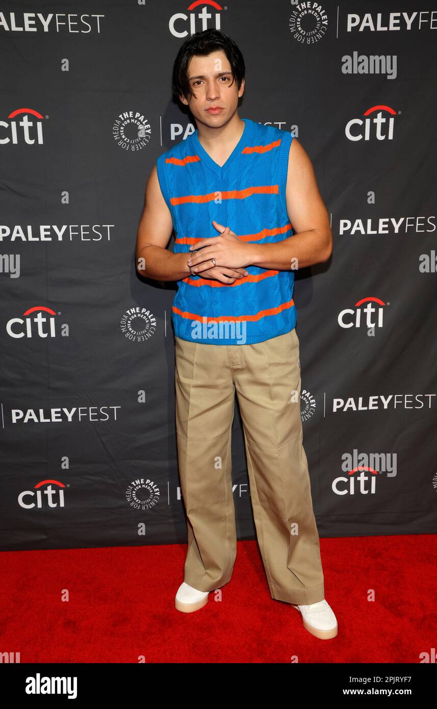 Hollywood, Ca. 3rd Apr, 2023. Kevin Alves at PaleyFest 2023 presentation of Yellowjackets at the Dolby Theatre in Hollywood, California on April 3, 2023. Credit: Faye Sadou/Media Punch/Alamy Live News Stock Photo