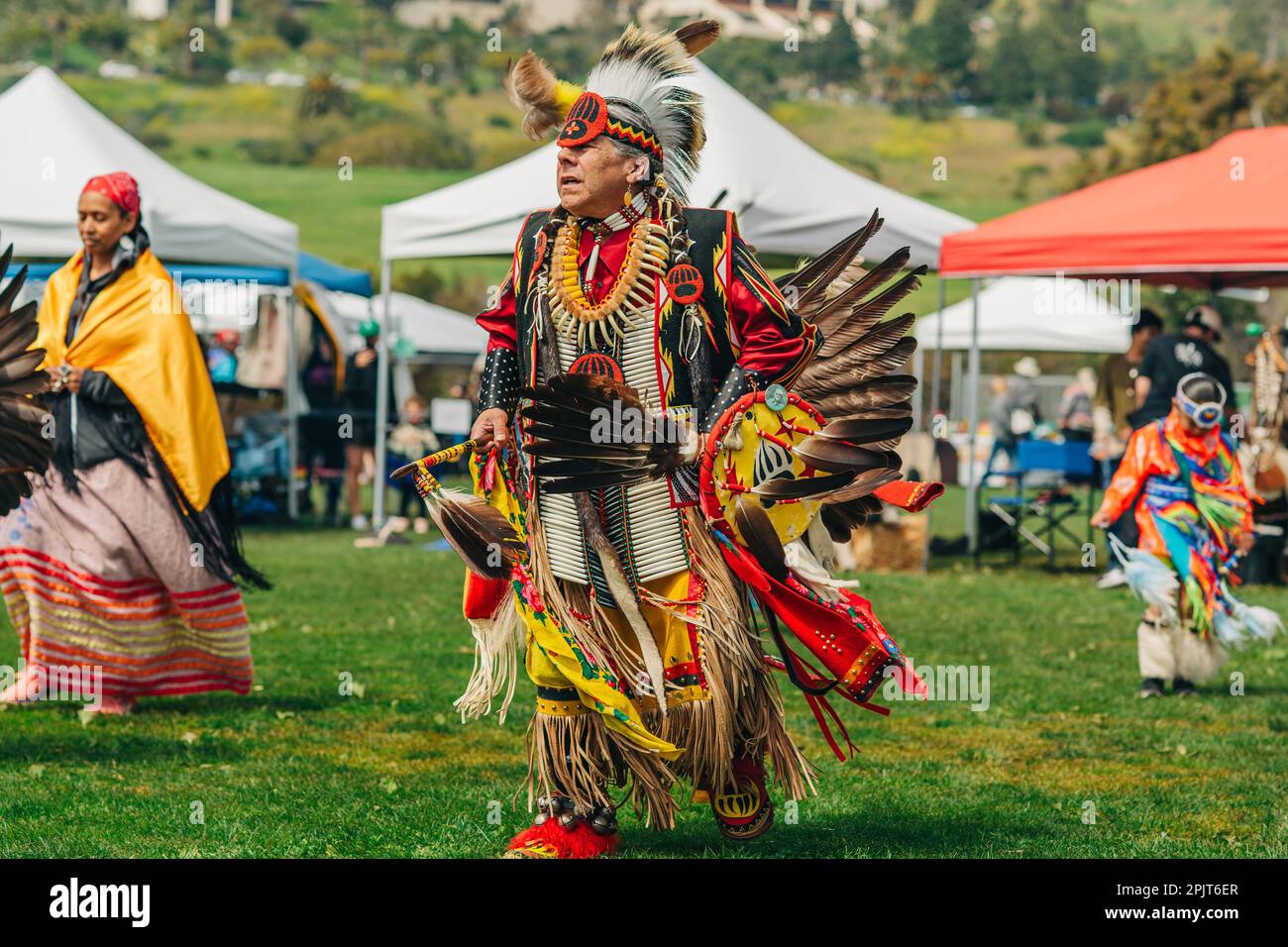 Malibu, California, USA April 2, 2023. Chumash Day Pow Wow and Inter