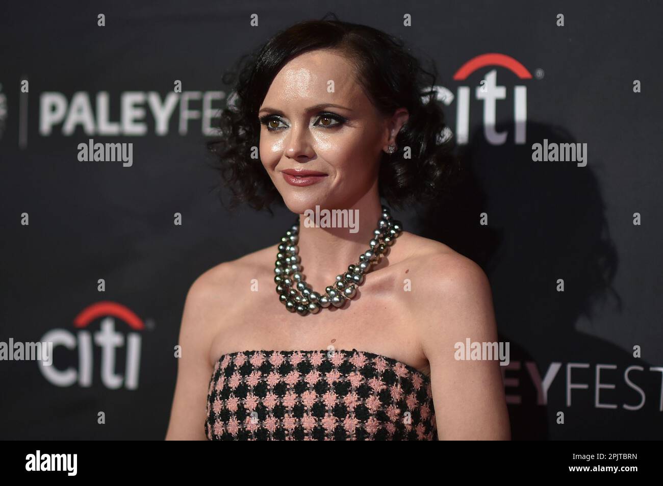 Christina Ricci arrives at a screening of 