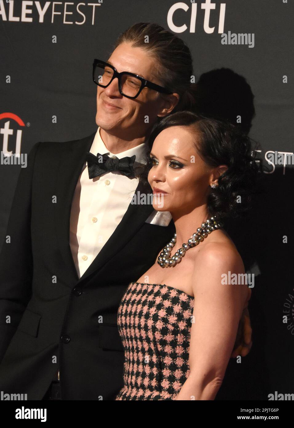 Hollywood, California, USA 3rd April 2023 Hairstylist Mark Hampton and