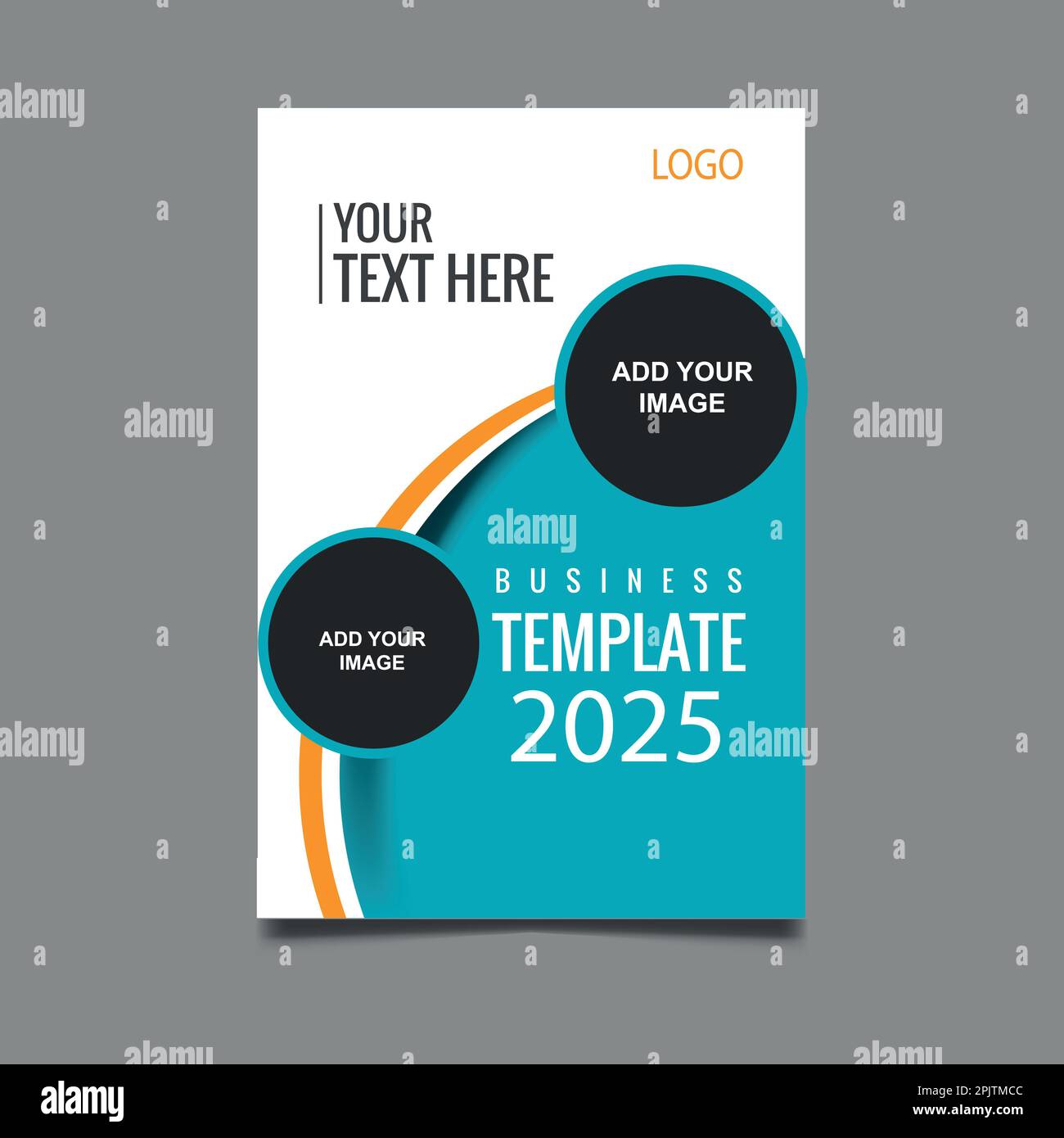 Corporate Book Cover Design Template in A4. Can be adapt to Brochure