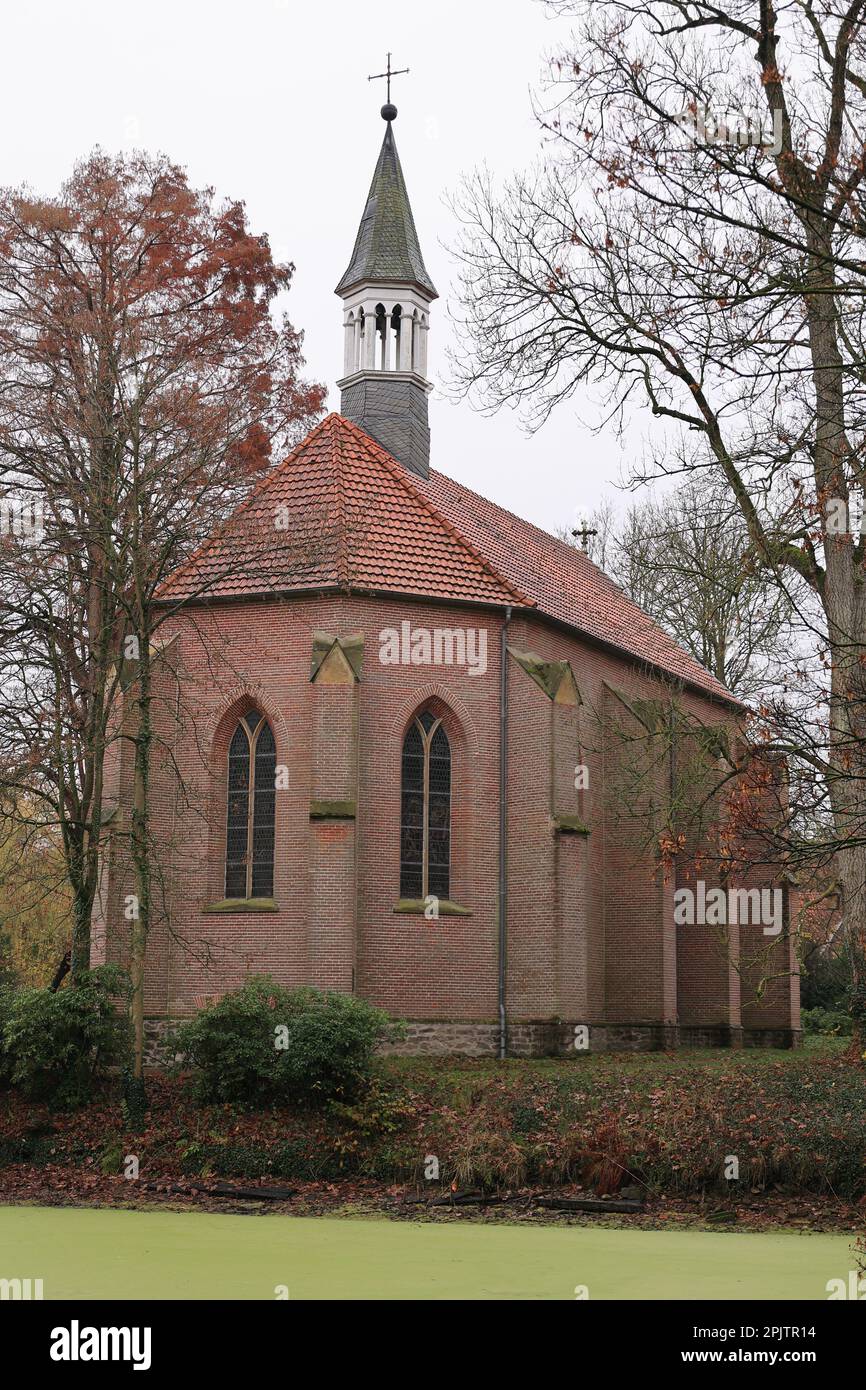 Impressionen von Kloster Dinklage in Niedersachsen Stock Photo