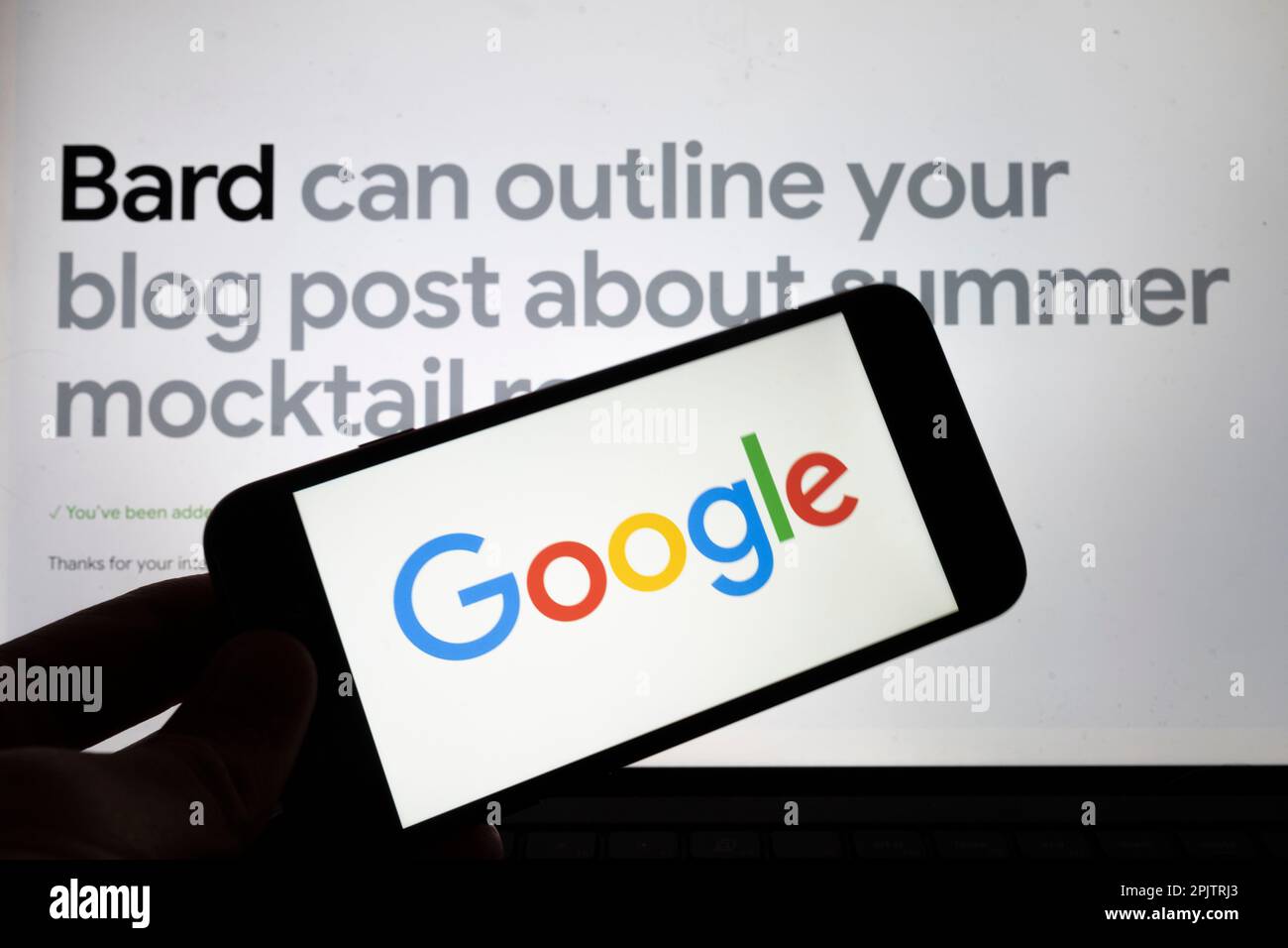 San Francisco, California, USA. 3rd Apr, 2023. Google Bard, Alphabet's