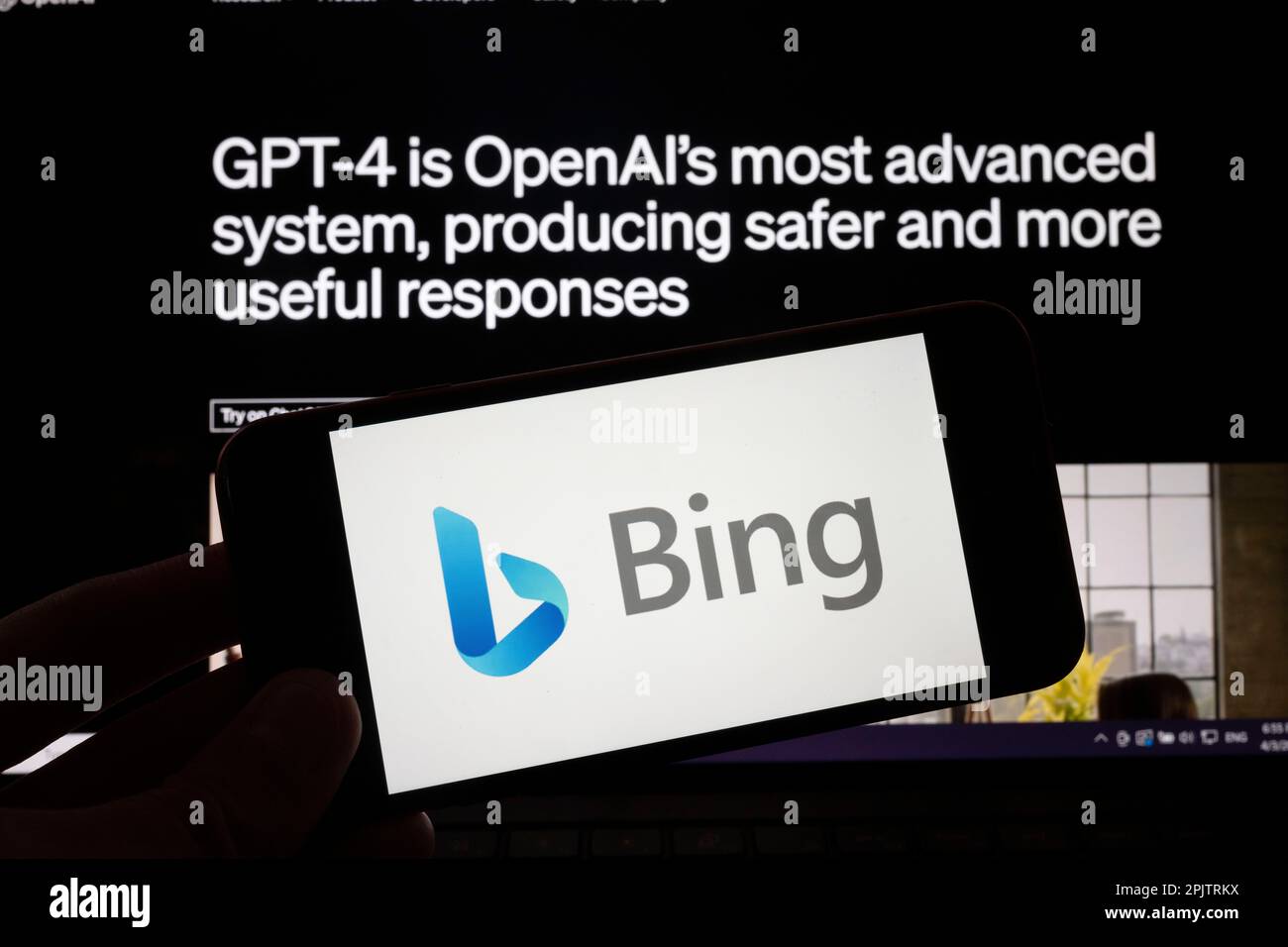 san-francisco-california-usa-3rd-apr-2023-the-bing-logo-openai-is-a-research-organization-focused-on-advancing-artificial-intelligence-in-a-safe-and-beneficial-way-founded-in-2015-by-a-group-of