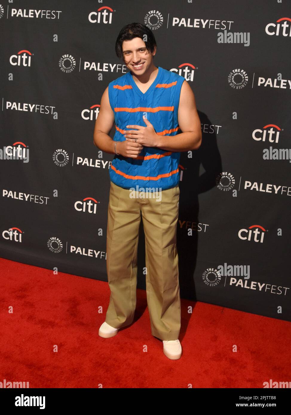 Hollywood, California, USA 3rd April 2023 Actor Kevin Alves attends PaleyFest LA 2023 - 'Yellowjackets' at Dolby Theatre on April 3, 2023 in Hollywood, California, USA. Photo by Barry King/Alamy Live News Stock Photo