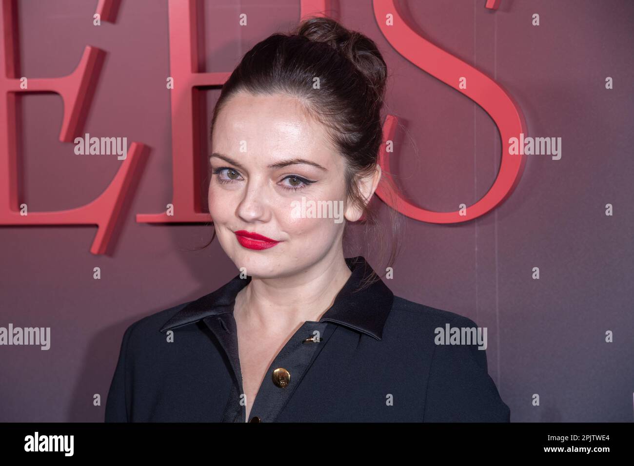 New York, United States. 03rd Apr, 2023. Emily Meade attends the world