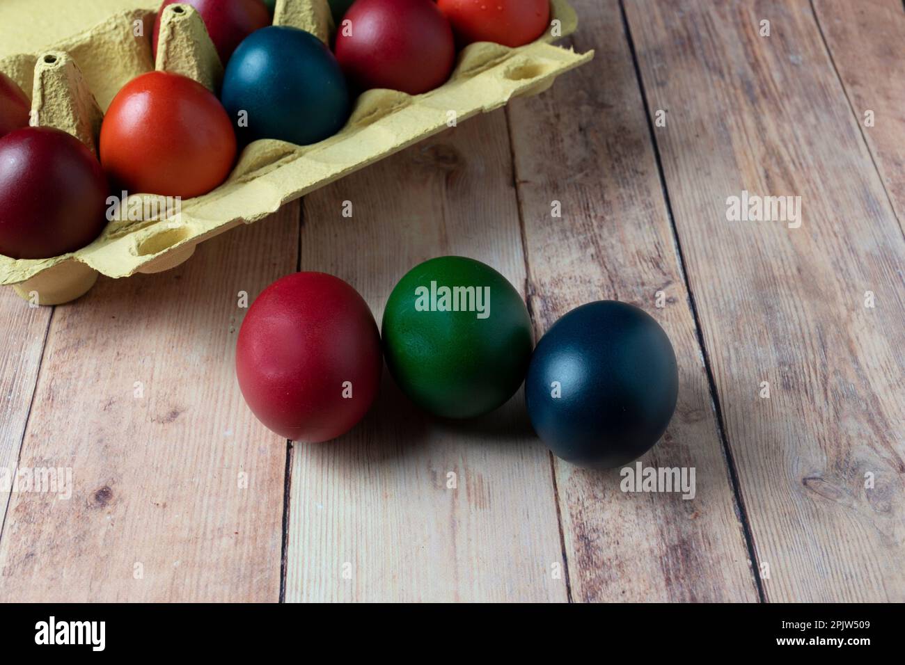 Easter eggs Stock Photo