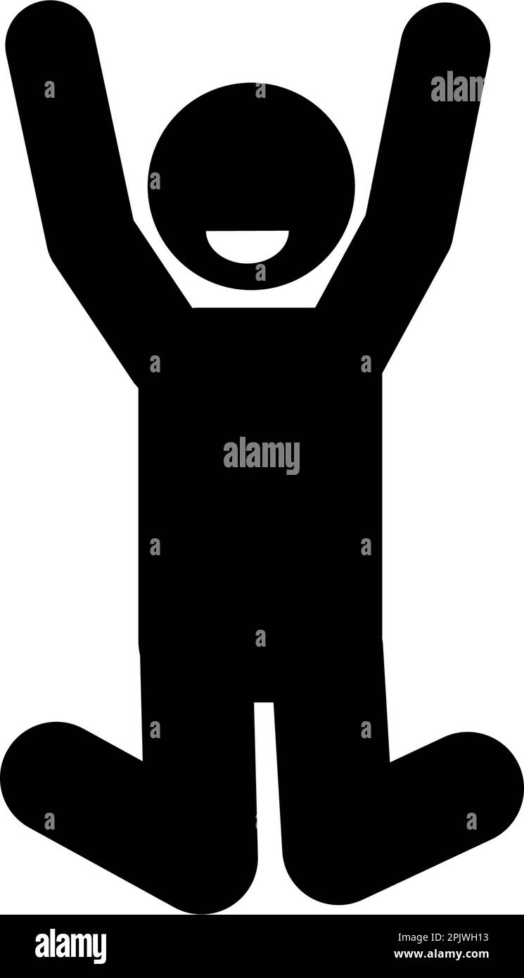 Stick figures and pictograms are simple but effective ways to convey