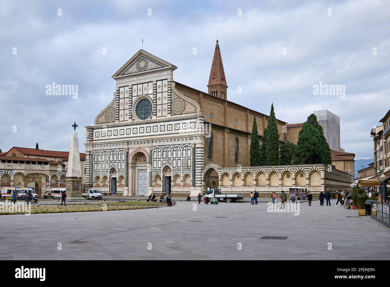 Santa Maria Novella, Florence, Tuscany, Italy Stock Photo