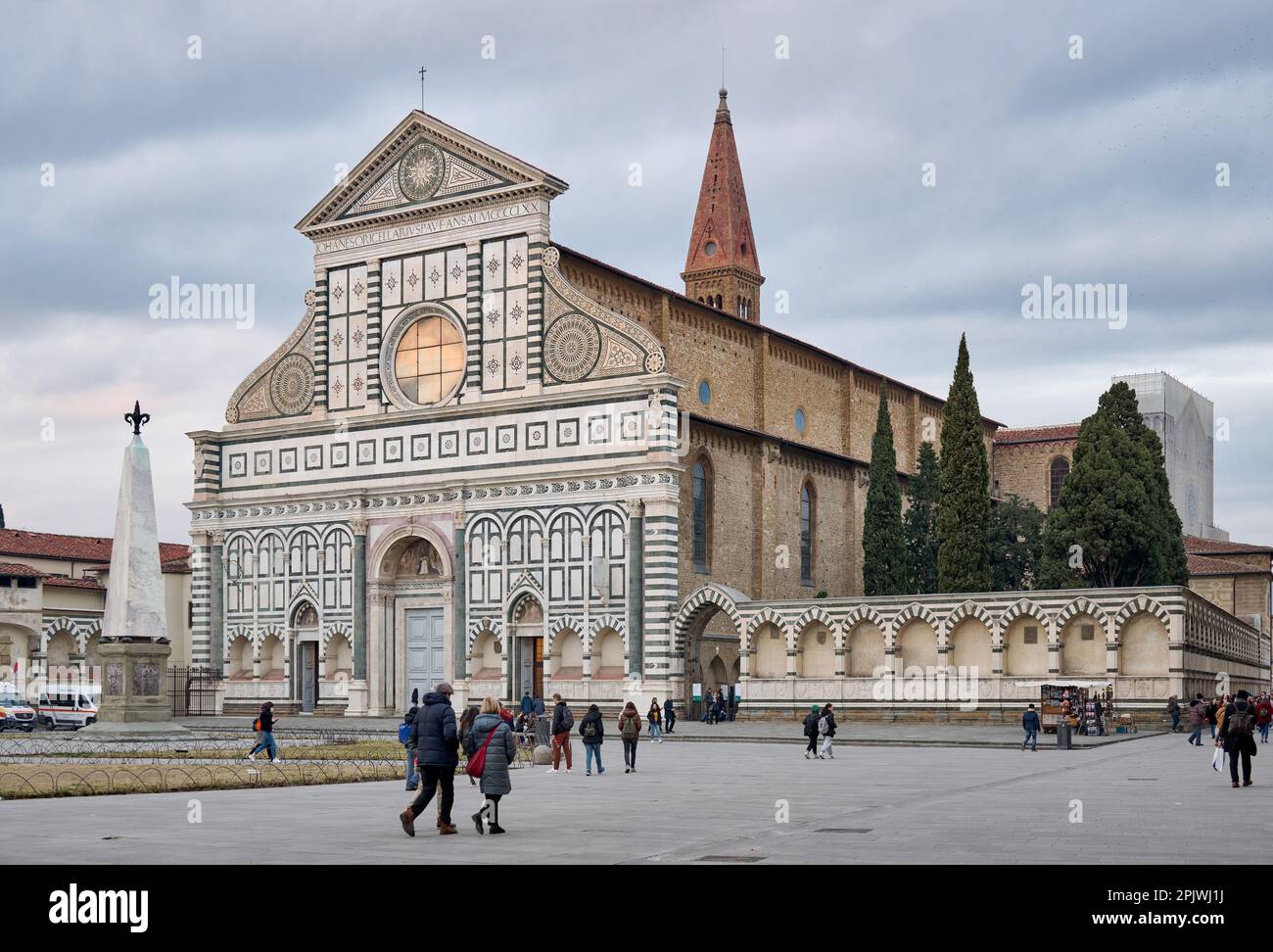 Santa Maria Novella, Florence, Tuscany, Italy Stock Photo