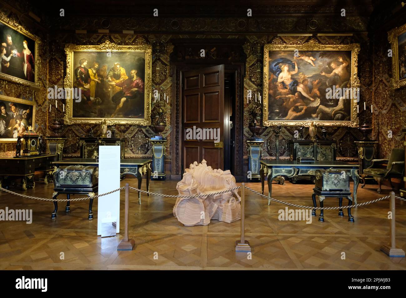 Chatsworth House Derbyshire Stock Photo Alamy