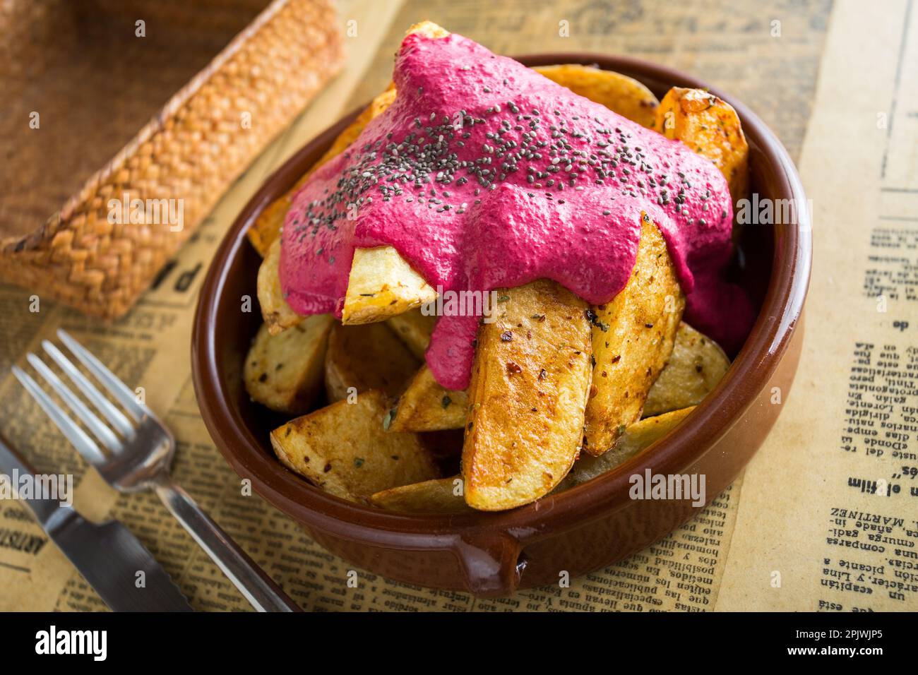 French Fries are potatoes that are made by cutting them into batons and