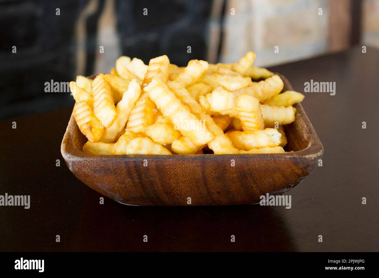 French Fries are potatoes that are made by cutting them into batons and